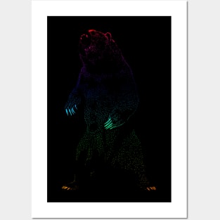 Space Bear Posters and Art